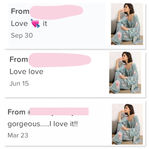 3 Piece Pastel Green Floral Print Pajama Set - Picture 10 of 16